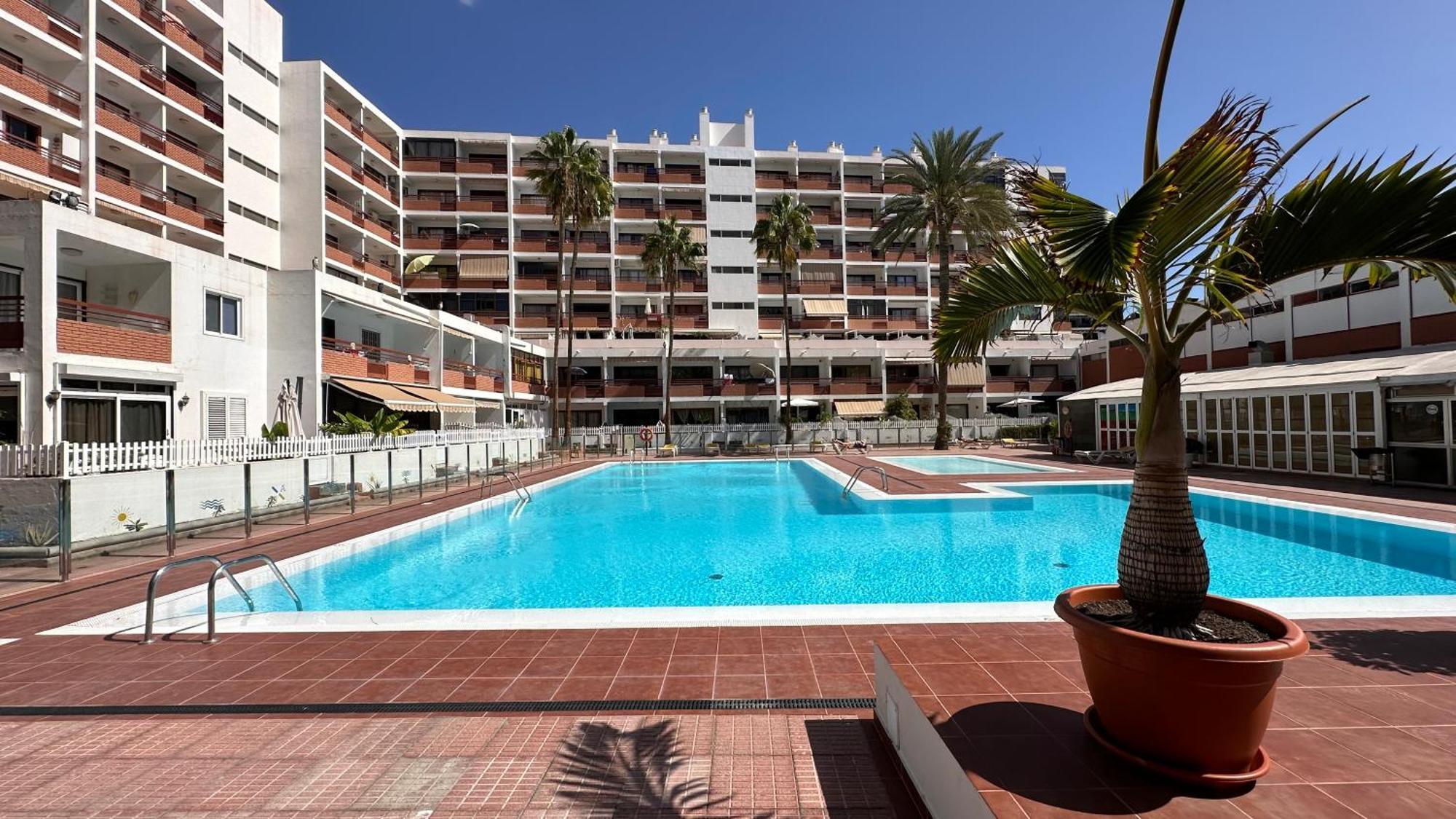 Top-Apartment, 4 Og, Seitlicher Meerblick, Mit 1 Schlafzimmer Im Herzen Von Playa Del Ingles , Gran Canaria Exterior photo